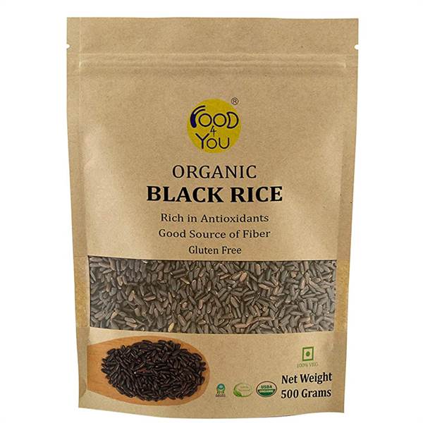 Food For You Organic Black Rice Imported